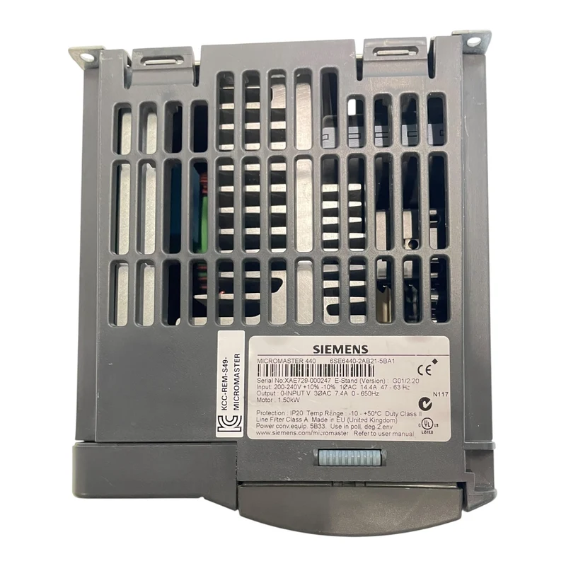 Siemens Frequenzumrichter 1,5kW Micromaster 440 Umrichter für Industrie Einsatz
