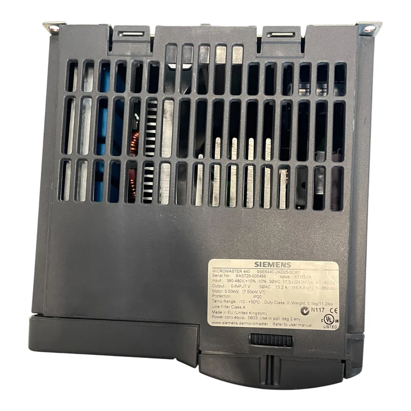 Siemens Frequenzumrichter 6SE6440-2AD25-5CA1 5,5kW Micromaster 440 Umrichter für Industrie Einsatz