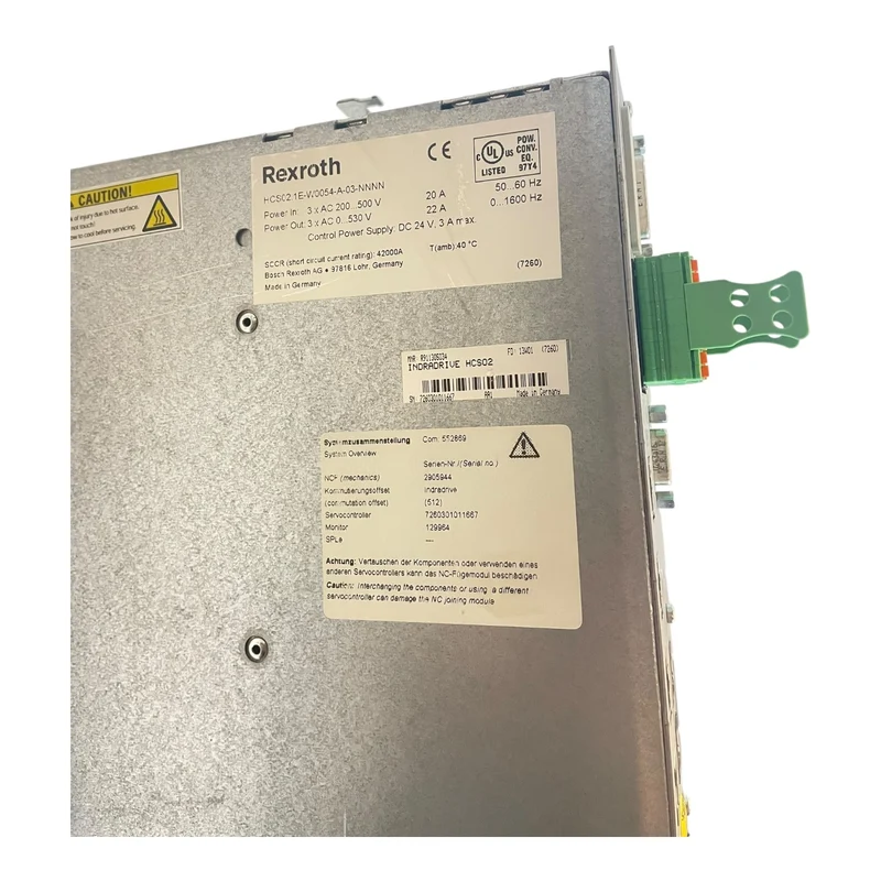 Rexroth Servoverstärker IndraDrive C HCS02.1E-W0054-A-03-NNNN R911305034