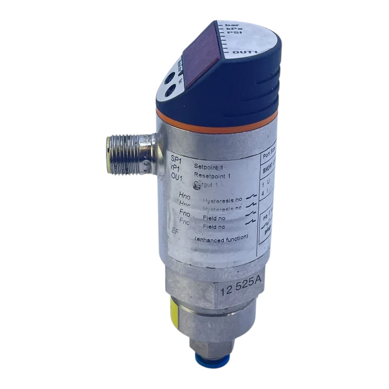 IFM Drucksensor PN5004 10 bar M12 IP65 Digitalanzeige für industriellen Einsatz