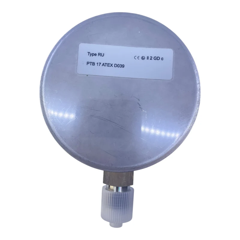 Schmierer Manometer 0-25bar 316L für industriellen Einsatz Manometer