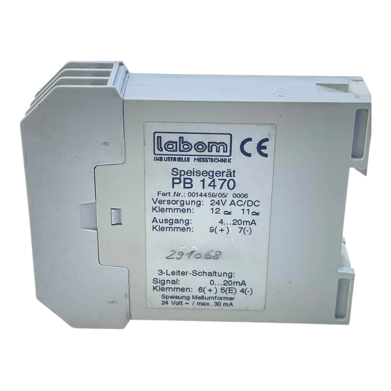 Labom Speisegerät PB1470 24V AC/DC für industriellen Einsatz Speisegerät