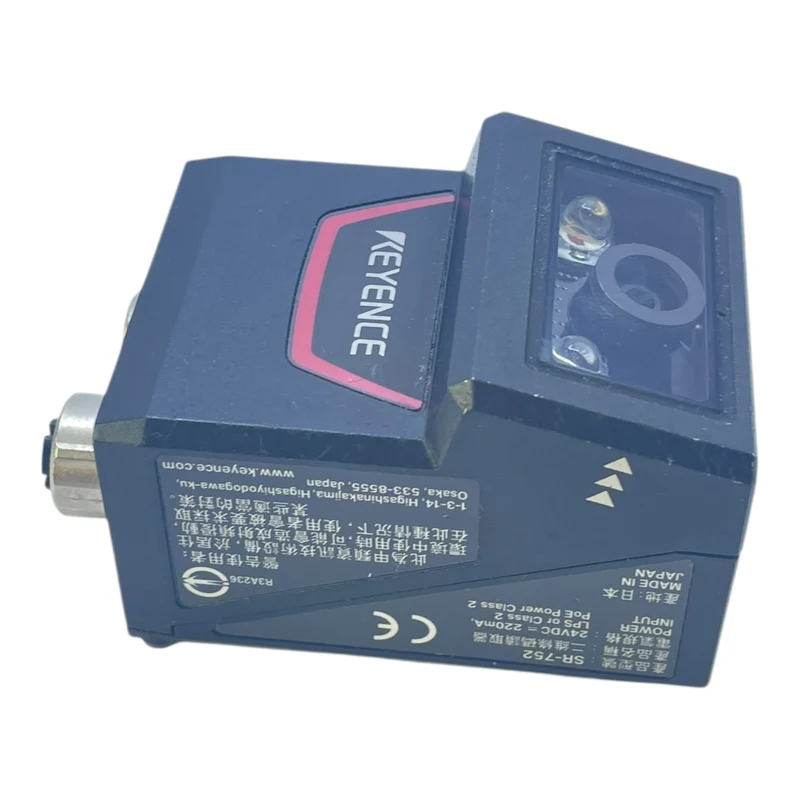 Keyence Codeleser SR-752 2D-Scanner 24V DC Barcode Leser Industrie Einsatz