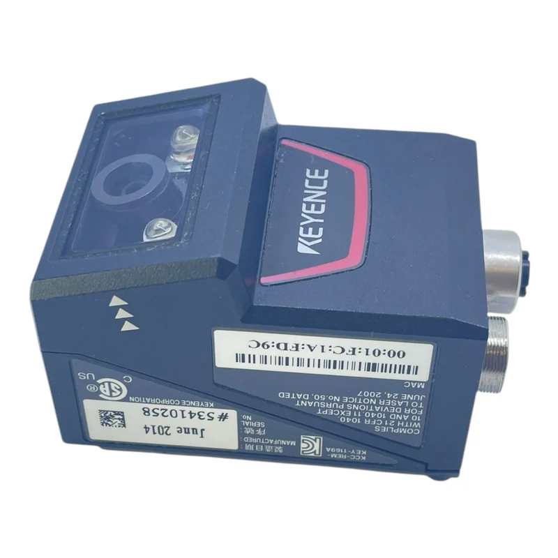 Keyence Codeleser SR-752 2D-Scanner 24V DC Barcode Leser Industrie Einsatz