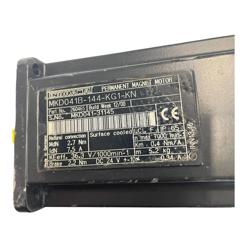 Indramat Servomotor 2,7Nm MKD041B-144-KG1-KN IP65 für industrielle Anwendungen