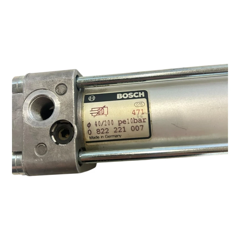 Bosch Pneumatikzylinder doppeltwirkend Ø40/200mm 0 822 221007 Penumatik Zylinder