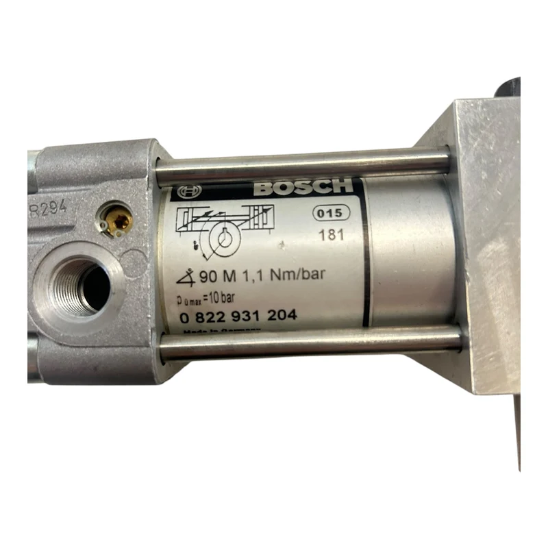 Bosch Zahnstangenantrieb Doppeltwirkend 0 822 931 204 Ø90mm 1,5Nm/bar Drehmoment