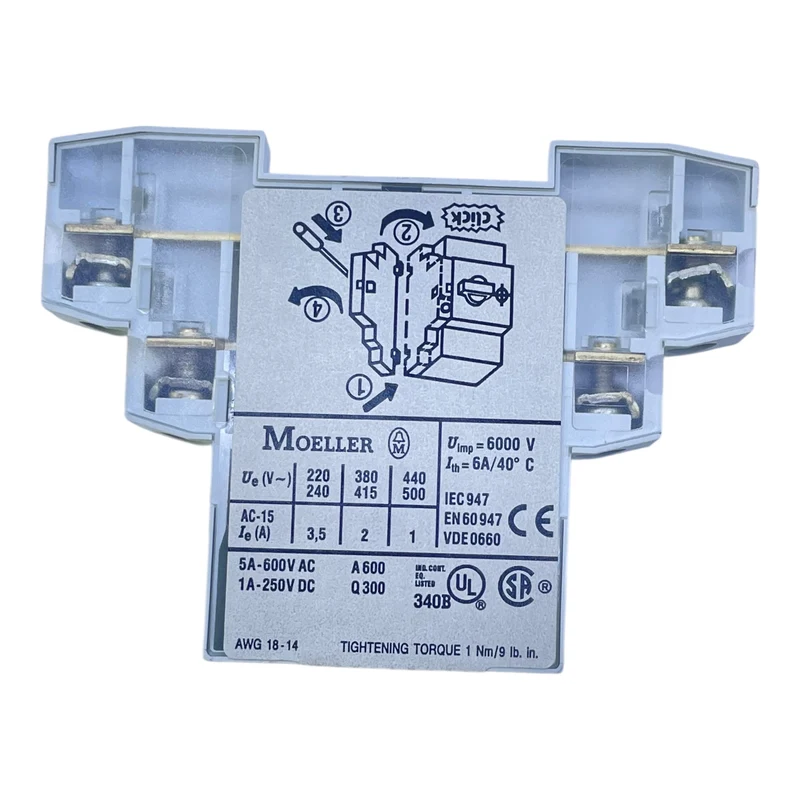 Moeller Normalhilfsschalter NHI11-PKZ0 VE: 3stk/pcs - für industriellen Einsatz