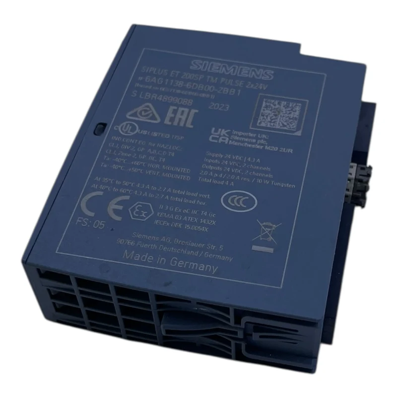 Siemens 6AG1138-6DB00-2BB1 Schnittstellenmodul - Industrieller Einsatz Modul