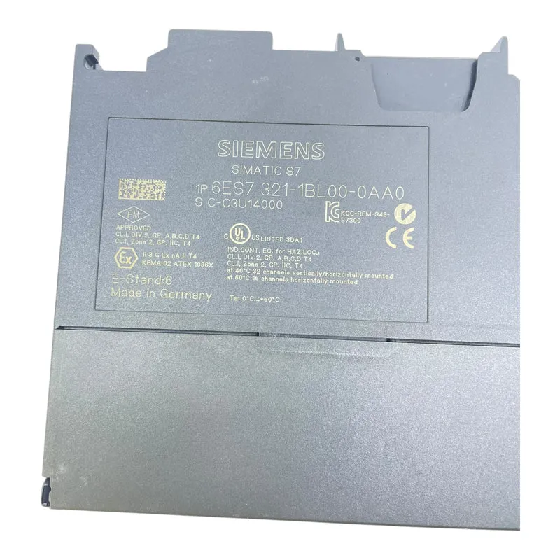 Siemens 6ES7321-1BL00-0AA0 Eingabemodul - Industrieller Einsatz Modul