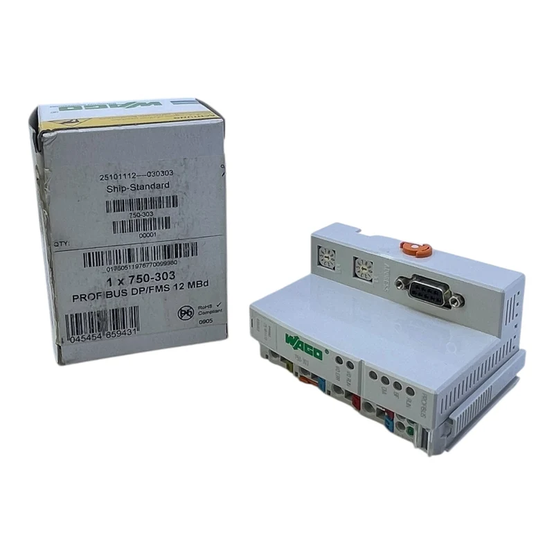 Wago 750-303 Feldbuskoppler Profibus - für industriellen Einsatz Industrie