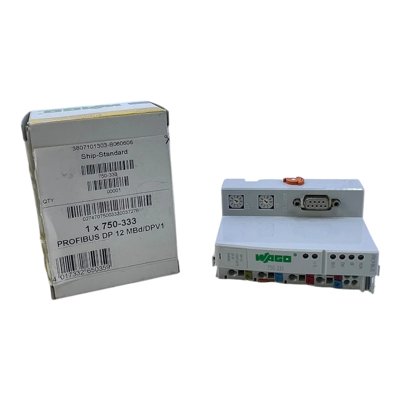 Wago 750-333 Feldbuskoppler Profibus - für industriellen Einsatz Industrie
