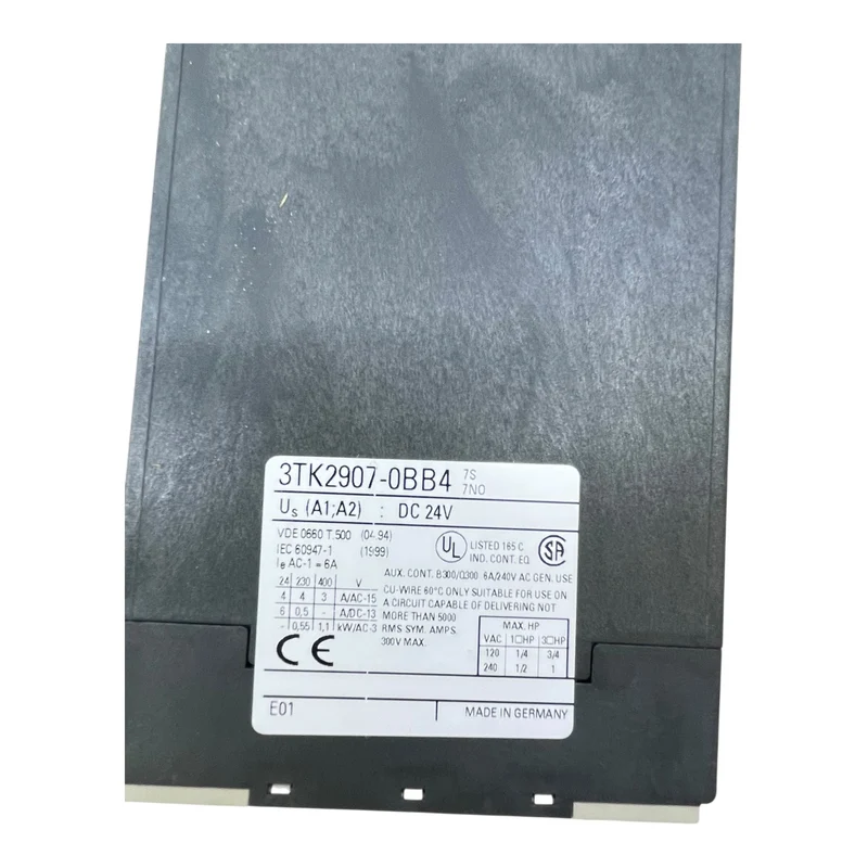 Siemens 3TK2907-0BB4 Sicherheitsrelais - für industriellen Einsatz Relais