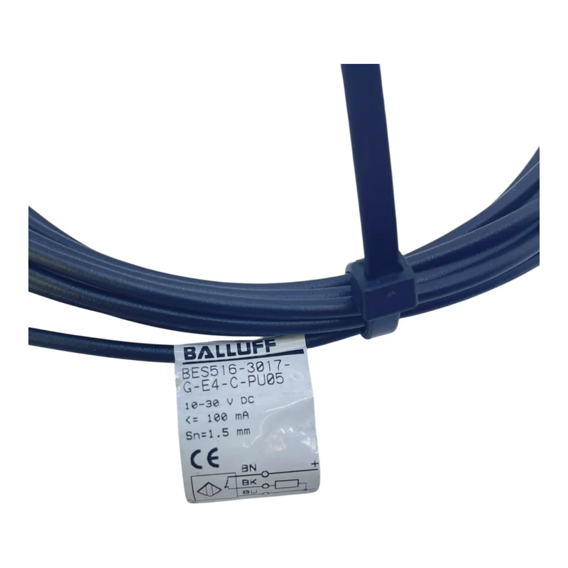 Balluff Sensor BES516-3017-G-E4-C-PU05 Lichttaster 10–30 VDC PNP VE: 5 Stk/pcs