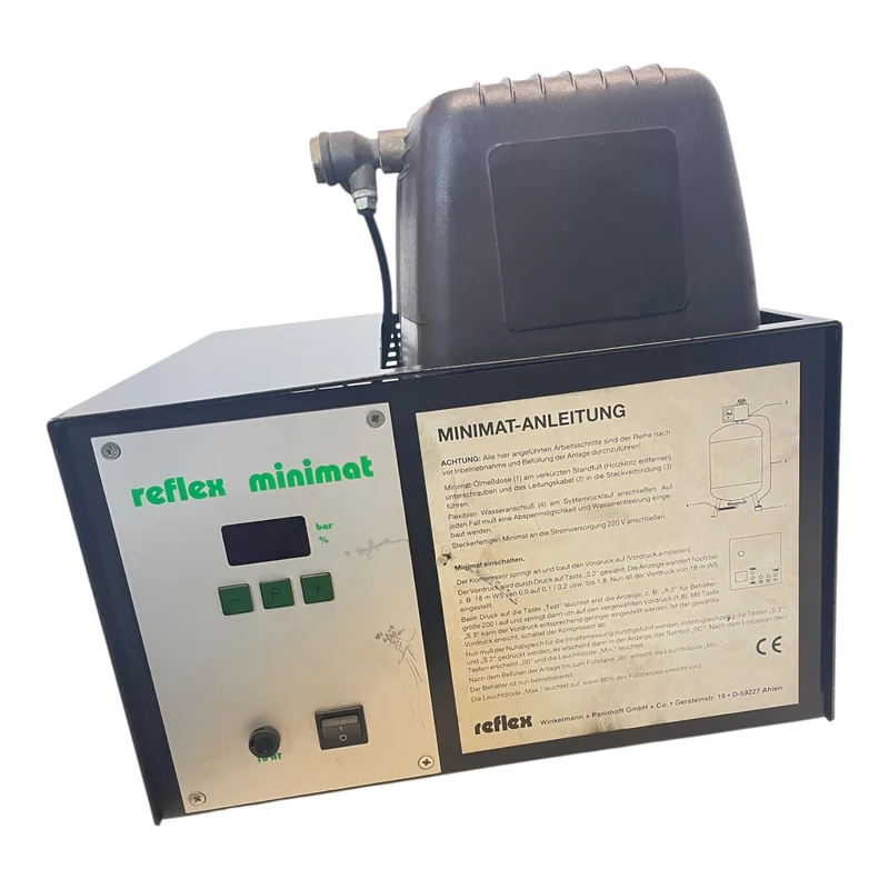 Reflex Druckhalteanlage Minimat Regelgerät 230V Kompressorsteuerung Industrie
