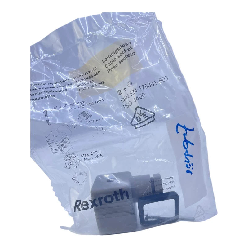 Rexroth Leitungsdose R901017010 max. 240V AC 5A 20W/32VA - Industrie Einsatz