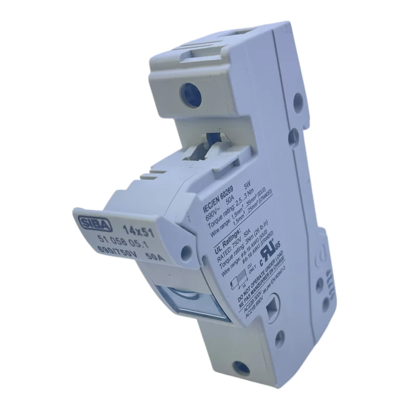 SIBA 51 058 05.1 Sicherungsfassung 690/750V 50A - für industriellen Einsatz