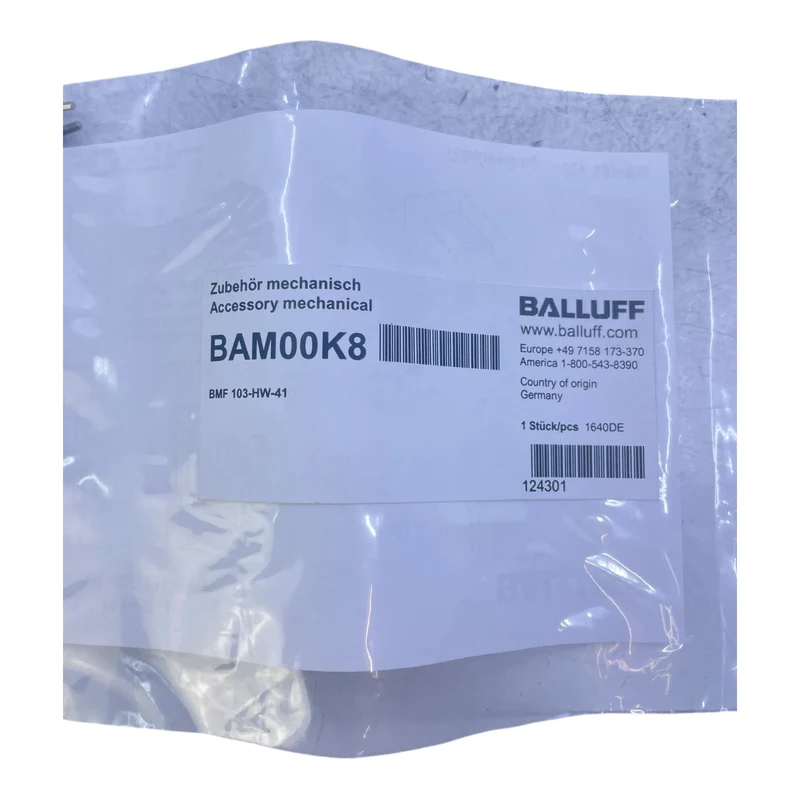 Balluff BAM00K8 Haltewinkel BMF103-HW-41 VE:10 stk/pcs - für Industrie Einsatz