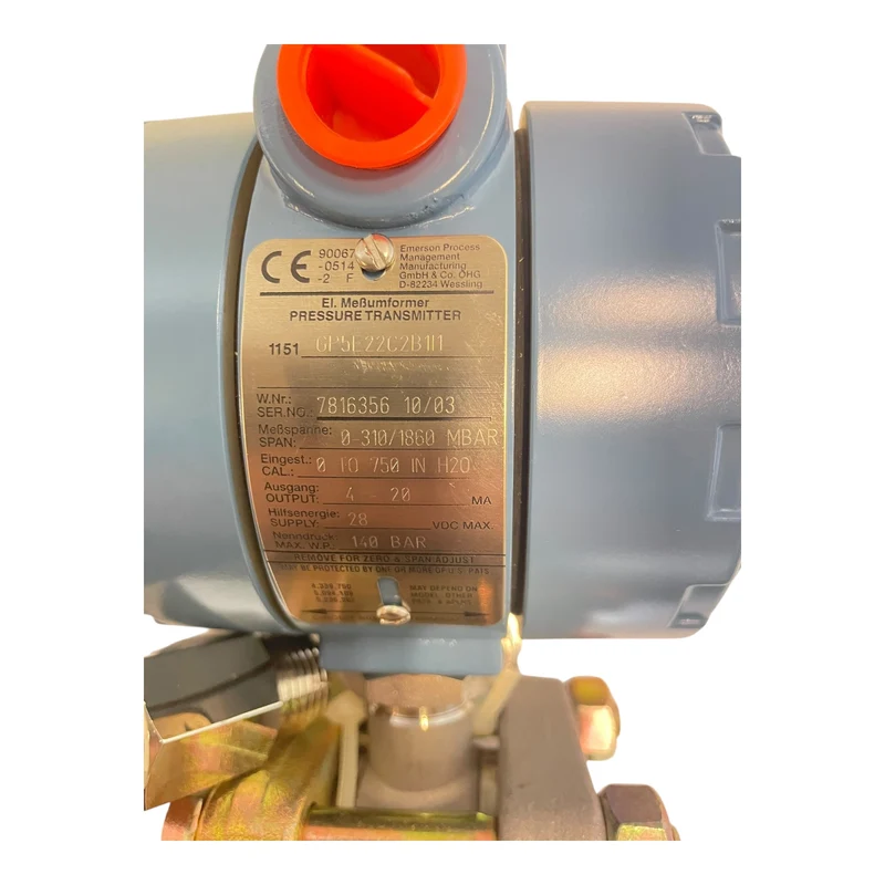 ROSEMOUNT 1151 GP5E22C2B1I1 Drucktransmitter 28 V DC - für industriellen Einsatz