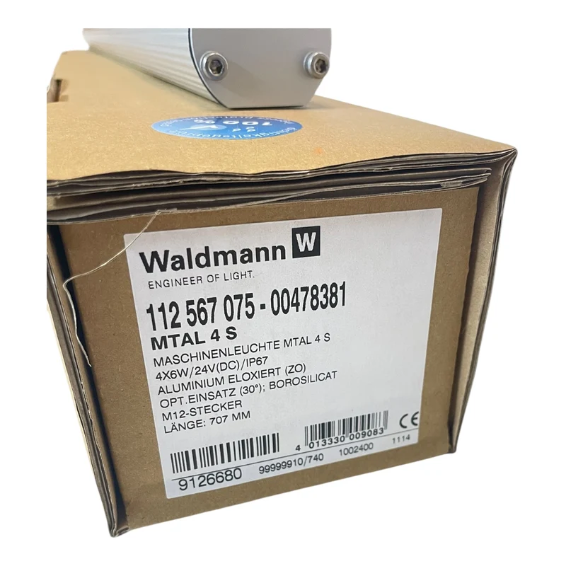 Waldmann MTAL 4 S (112 567 075-00478381) Maschinenleuchte 24V DC - Industrie