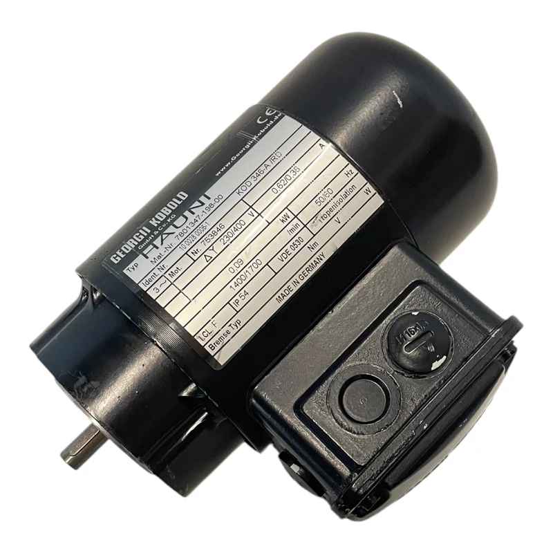 Georgii Kobold KOD346-A/RD Elektromotor 0,09kW 230/400V AC HAUNI Flanschmotor