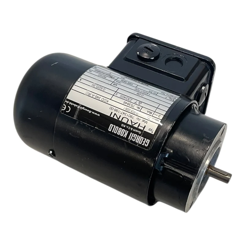 Georgii Kobold KOD346-A/RD Elektromotor 0,09kW 230/400V AC HAUNI Flanschmotor