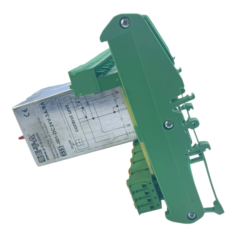 E-T-A Stromverteiler SVS1-08-L4-S1-E0-C1 mit 4x ESS1 3A/6A Schutzschalter 24V DC