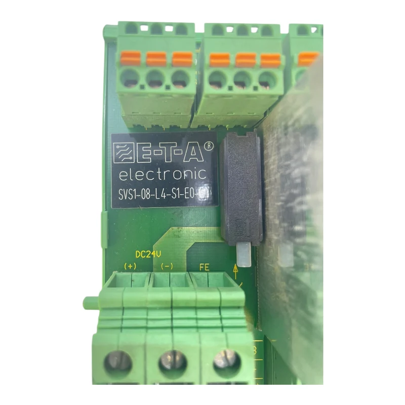 E-T-A Stromverteiler SVS1-08-L4-S1-E0-C1 mit 4x ESS1 3A/6A Schutzschalter 24V DC