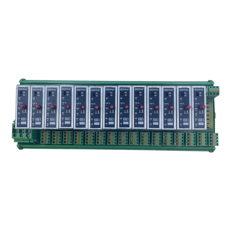 E-T-A SVS1-16-L4-S1-E0-C1 Stromverteiler mit 13x ESS1-003-DC24V-3A Schutzschalte