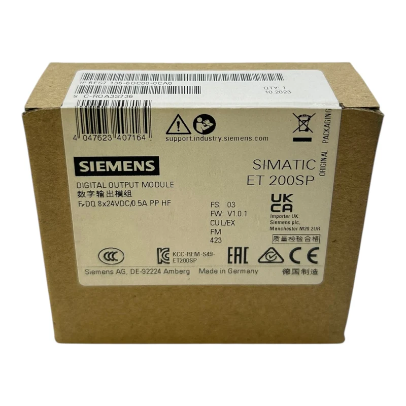 Siemens 6ES7136-6DC00-0CA0 Digitales Ausgangsmodul - für industriellen Einsatz