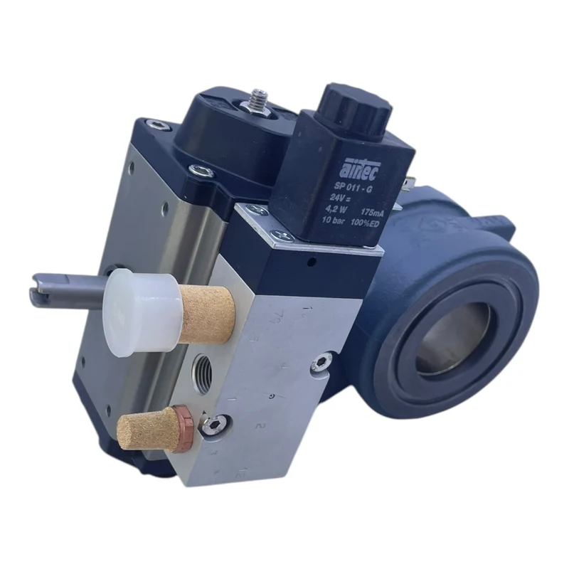 BEE AKP-SK75-40-16-B-DAD42 Kugelhahn MV-24VDC-SD-DSD-QUER - Industrie Einsatz