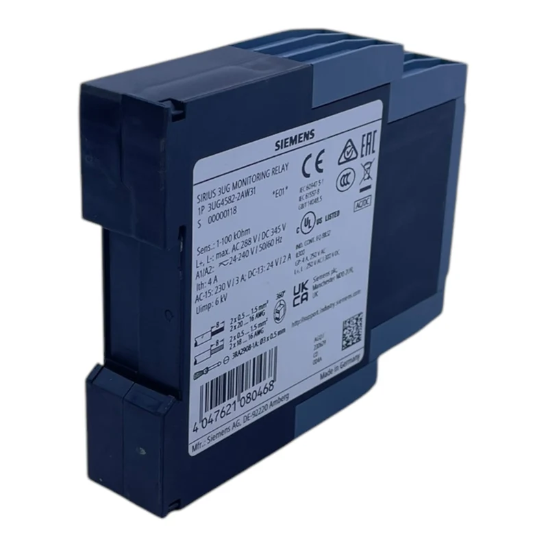 Siemens 3UG4582-2AW31 Überwachungsrelais für industriellen Einsatz Relais
