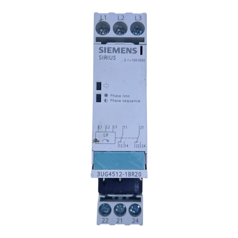 Siemens 3UG4512-1BR20 Überwachungsrelais für industriellen Einsatz Relais