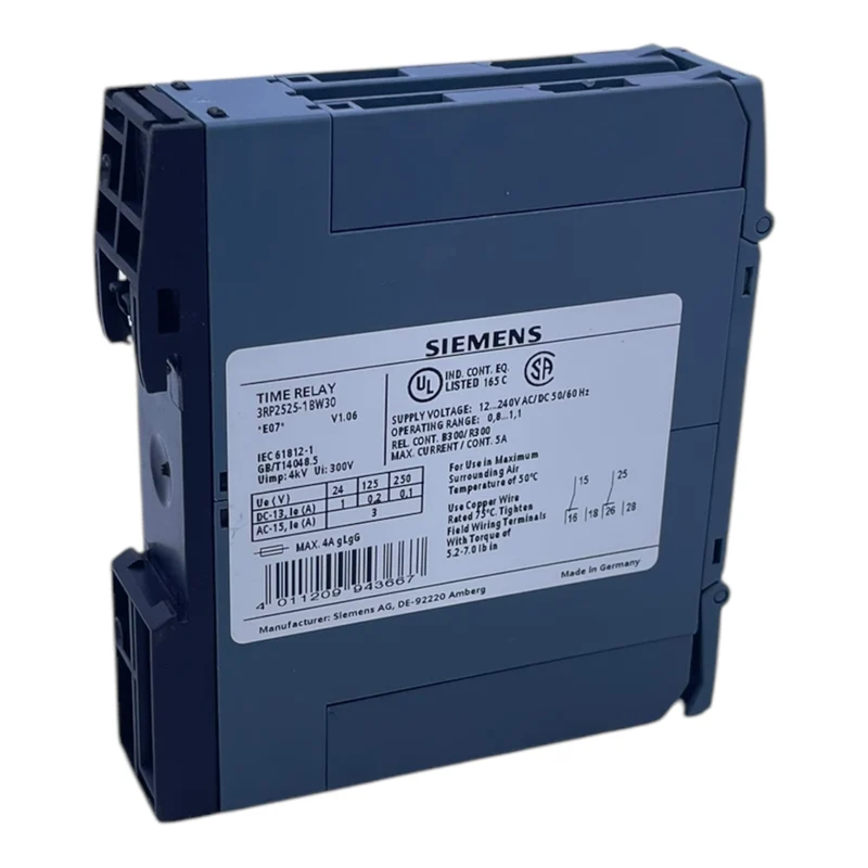 Siemens 3RP2525-1BW30 Zeitrelais für industriellen Einsatz Relais
