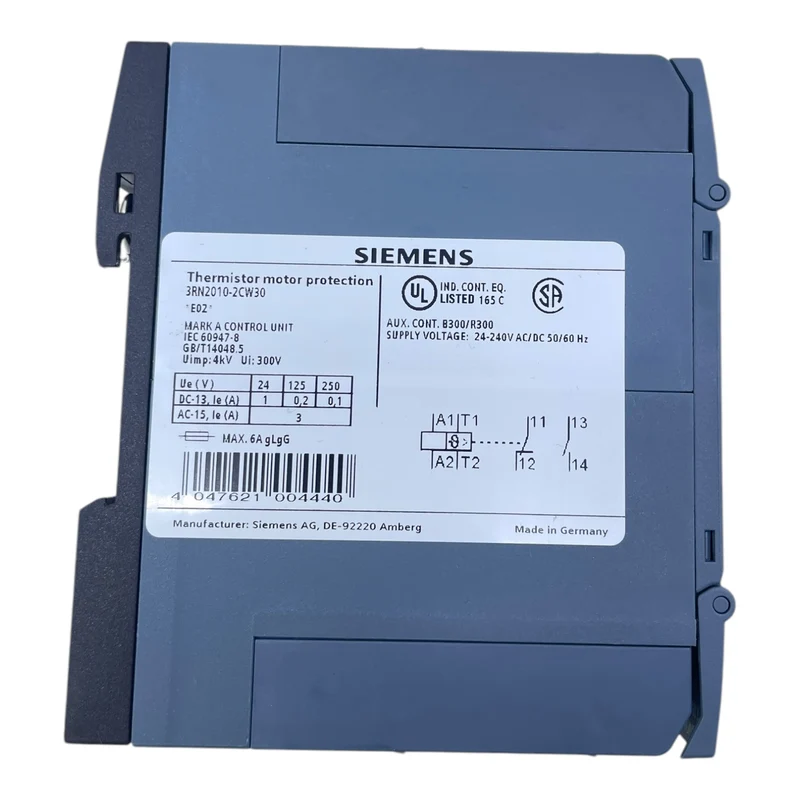 Siemens 3RN2010-2CW30 Überwachungsrelais Thermistormotor-Temperaturschutz Motor