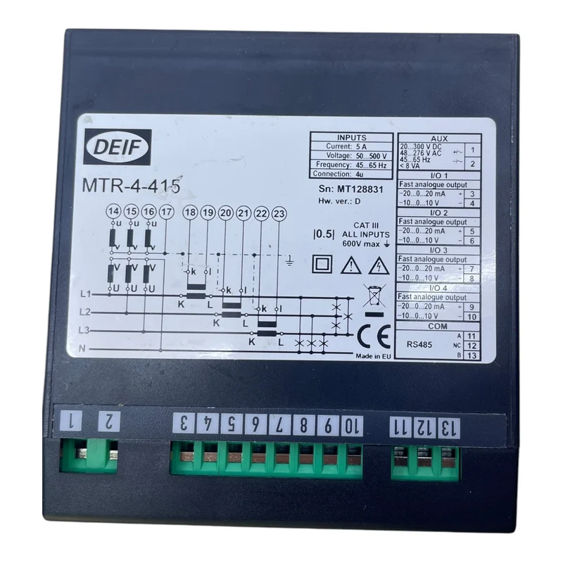 Deif MTR-4-4-15 Sicherheitsschalter industrieller Einsatz Sicherheitsschalter