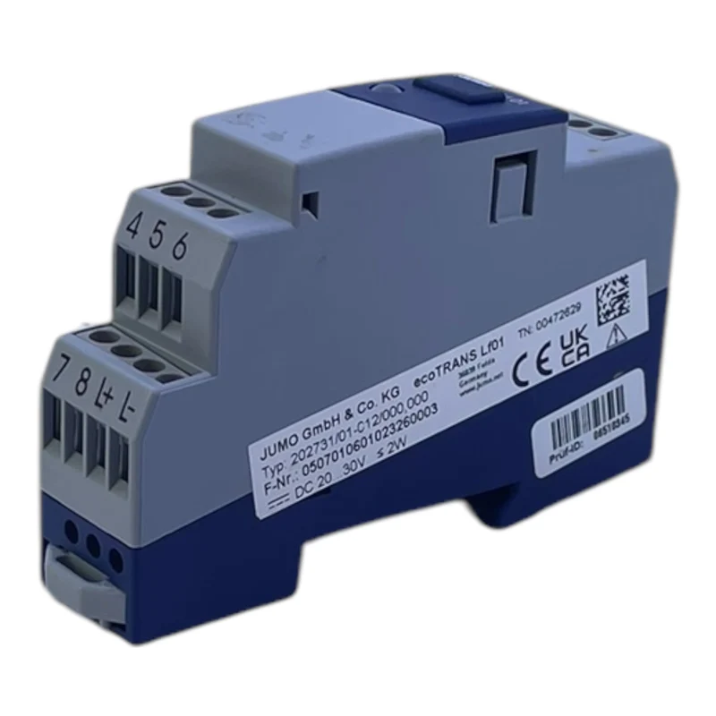 Jumo ecoTRANS Lf01 Leitfähigkeitsmessumformer 202731/01-C12/000,000 Industrie