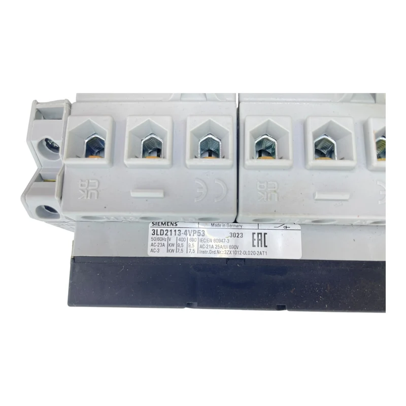 Siemens 3LD2113-4VP53 Hauptschalter Not-Aus-Schalter für industriellen Einsatz