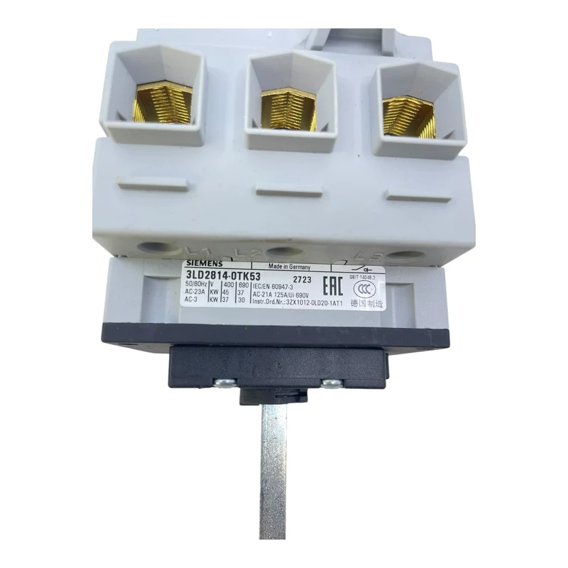 Siemens 3LD2814-0TK53 Hauptschalter Not-Aus-Schalter für industriellen Einsatz