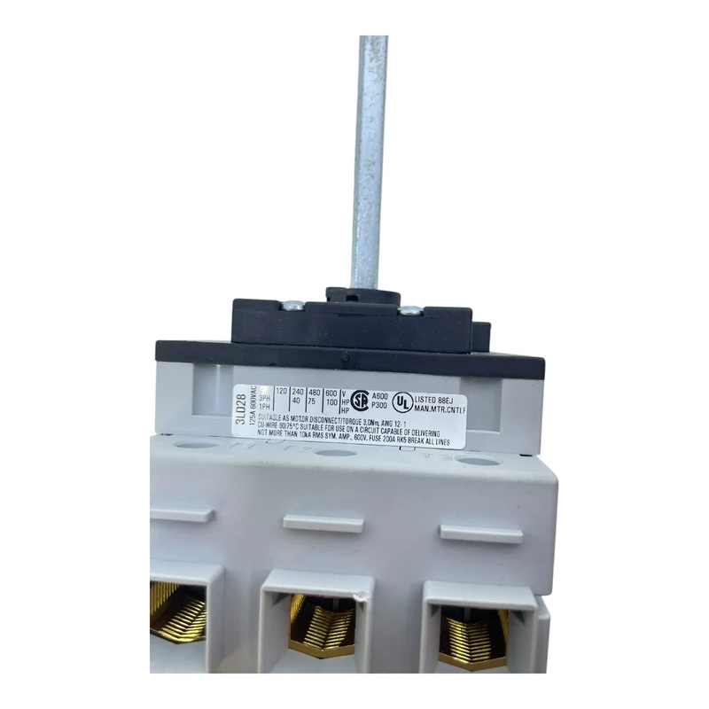Siemens 3LD2814-0TK53 Hauptschalter Not-Aus-Schalter für industriellen Einsatz