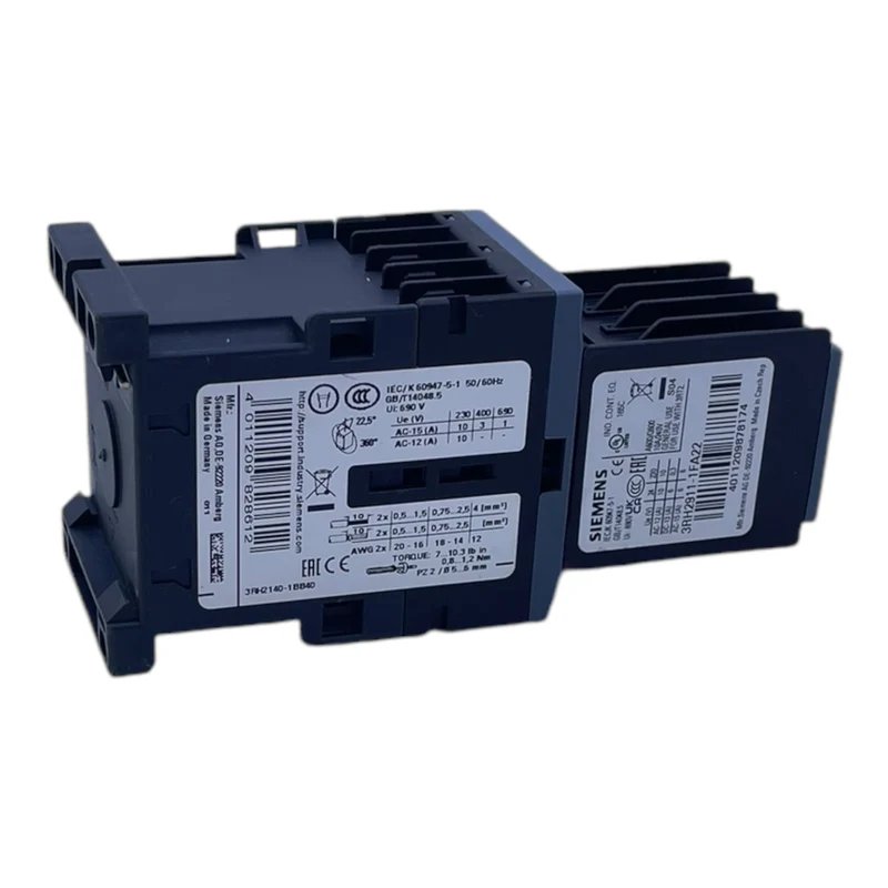 Siemens 3RH2140-1BB40 Hilfsschütz 3RH2911-1FA40 + 3RT2916-1DG00 Industrie