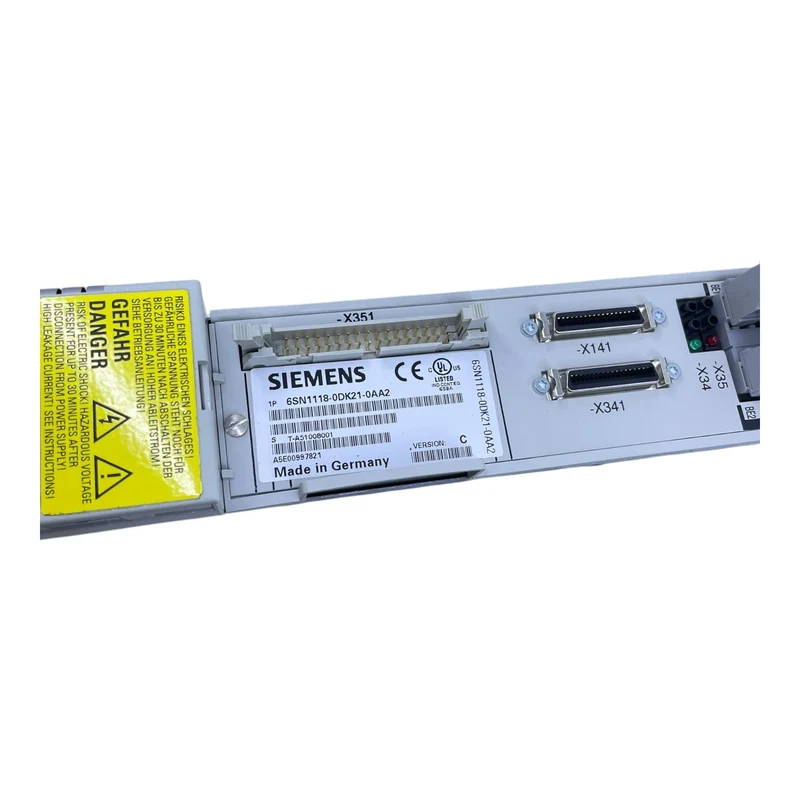 Siemens 6SN1118-0DK21-0AA2 Simodrive 6SN1123-1AB00-0HA2 Industrie Einsatz