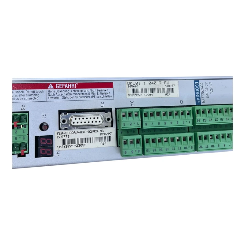 Rexroth DKC01.1-040-7-FW Servodrive FWA-ECODRV-ASE-02VRS-MS Industrie Einsatz