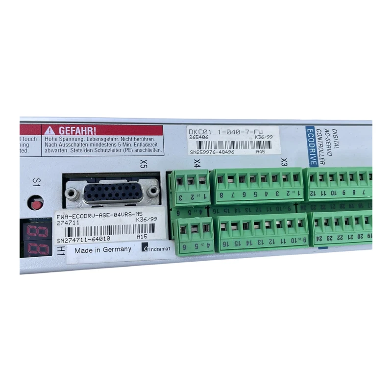 Rexroth DKC01.1-040-7-FW Servodrive FWA-ECODRU-ASE-04VRS-MS Industrie Einsatz