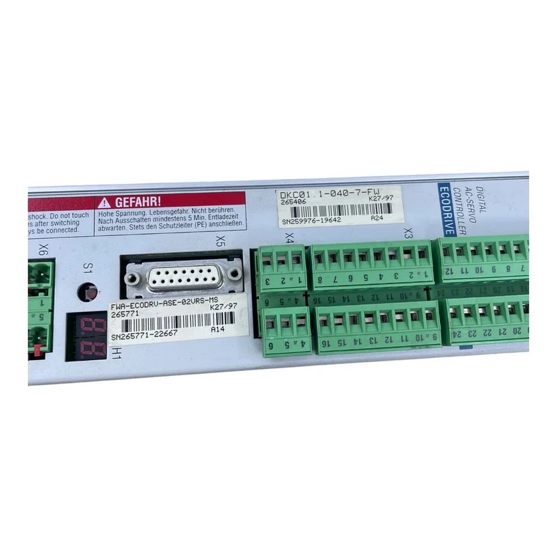 Rexroth DKC01.1-040-7-FW Servodrive FWA-ECODRV-ASE-02VRS-MS Industrie Einsatz