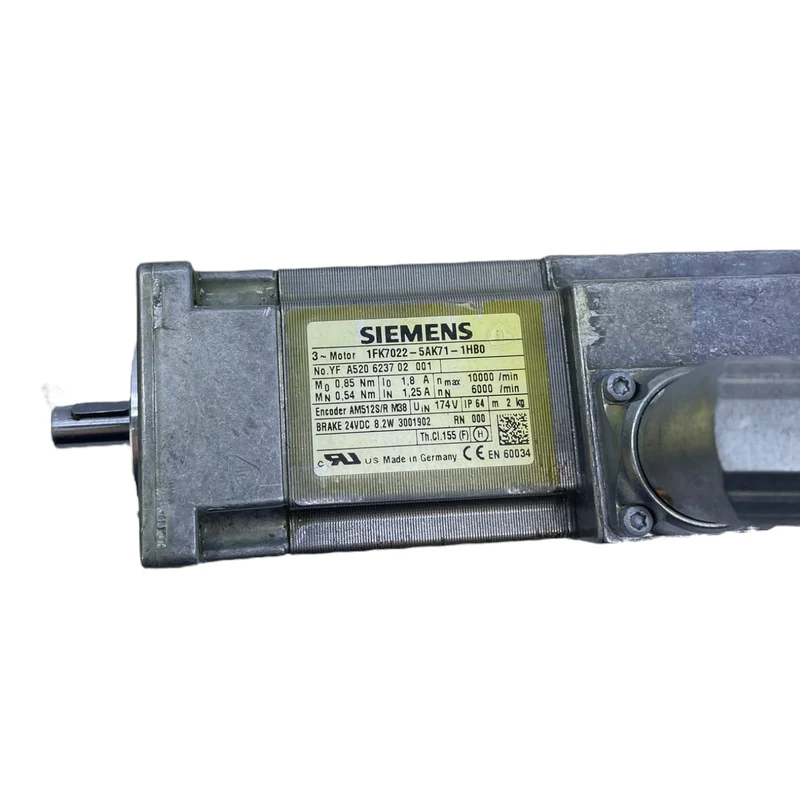 Siemens Servomotor 0,54Nm 1FK7022-5AK71-1HB0 für industriellen Einsatz Siemens