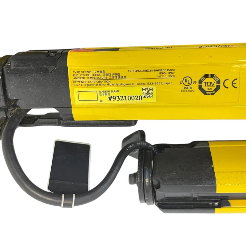 Keyence GL-R71F-T Transmitter und GL-R55F-T Sicherheitslichtvorhang