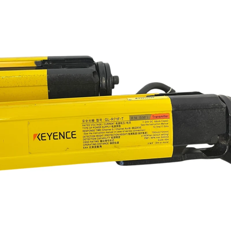 Keyence GL-R71F-T Transmitter und GL-R55F-T Sicherheitslichtvorhang