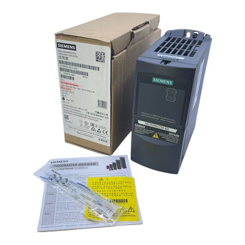 Siemens 6SE6420-2AB12-5AA1 Frequenzumrichter für industriellen Einsatz Umrichter