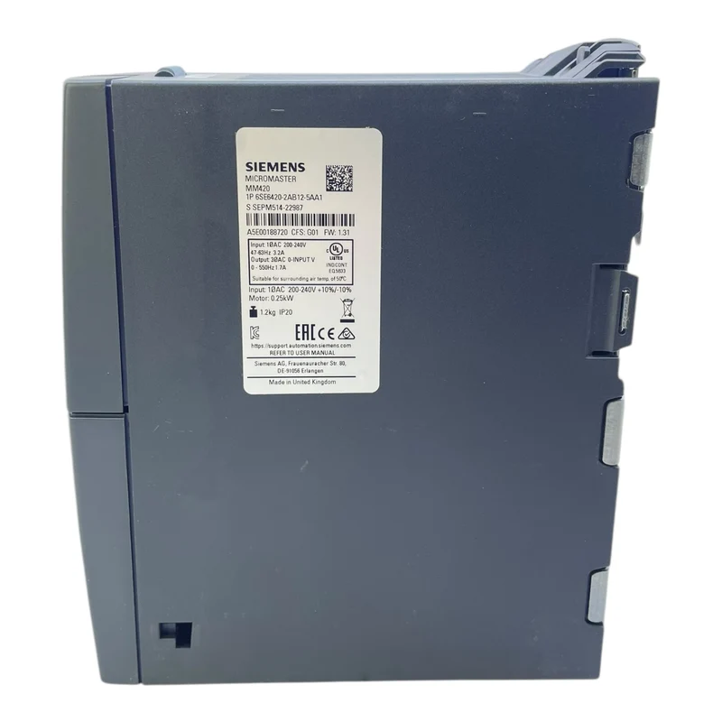 Siemens 6SE6420-2AB12-5AA1 Frequenzumrichter für industriellen Einsatz Umrichter